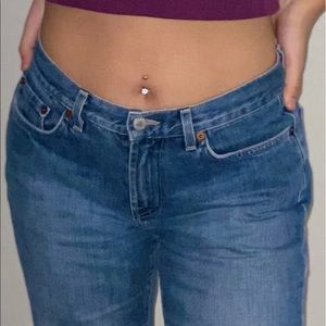 Low rise jeans Y2k